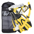 Adult Mask, Snorkel, Fins, Gear Bag Set M335465