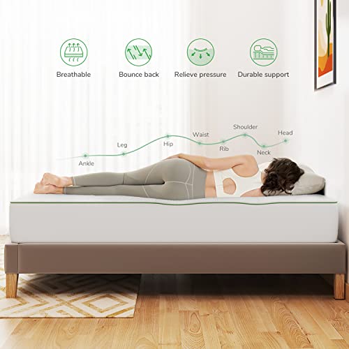 King Size 12 Inch Gel Memory Foam Mattress B8995