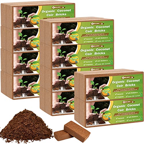 8 Pcs Organic Coco Coir Bricks D86048
