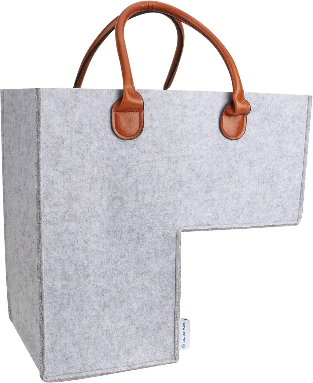 Felt Stair Basket with Handles K496
