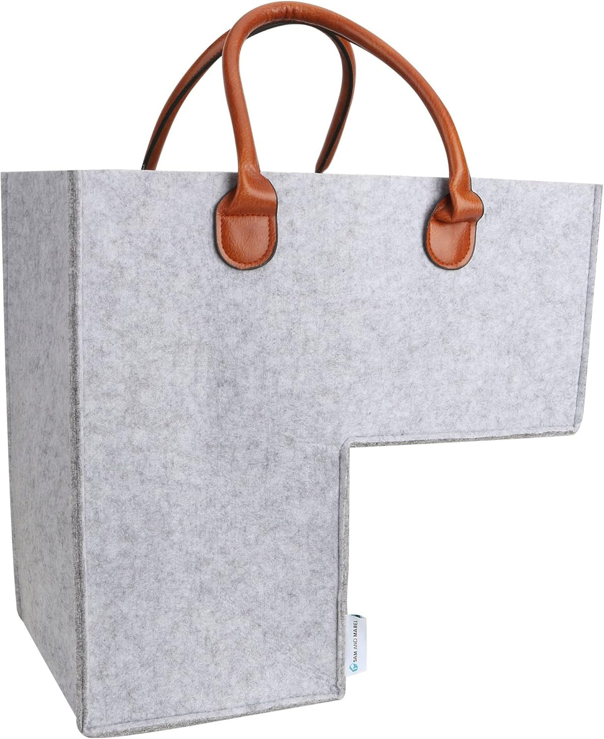 Felt Stair Basket with Handles K496