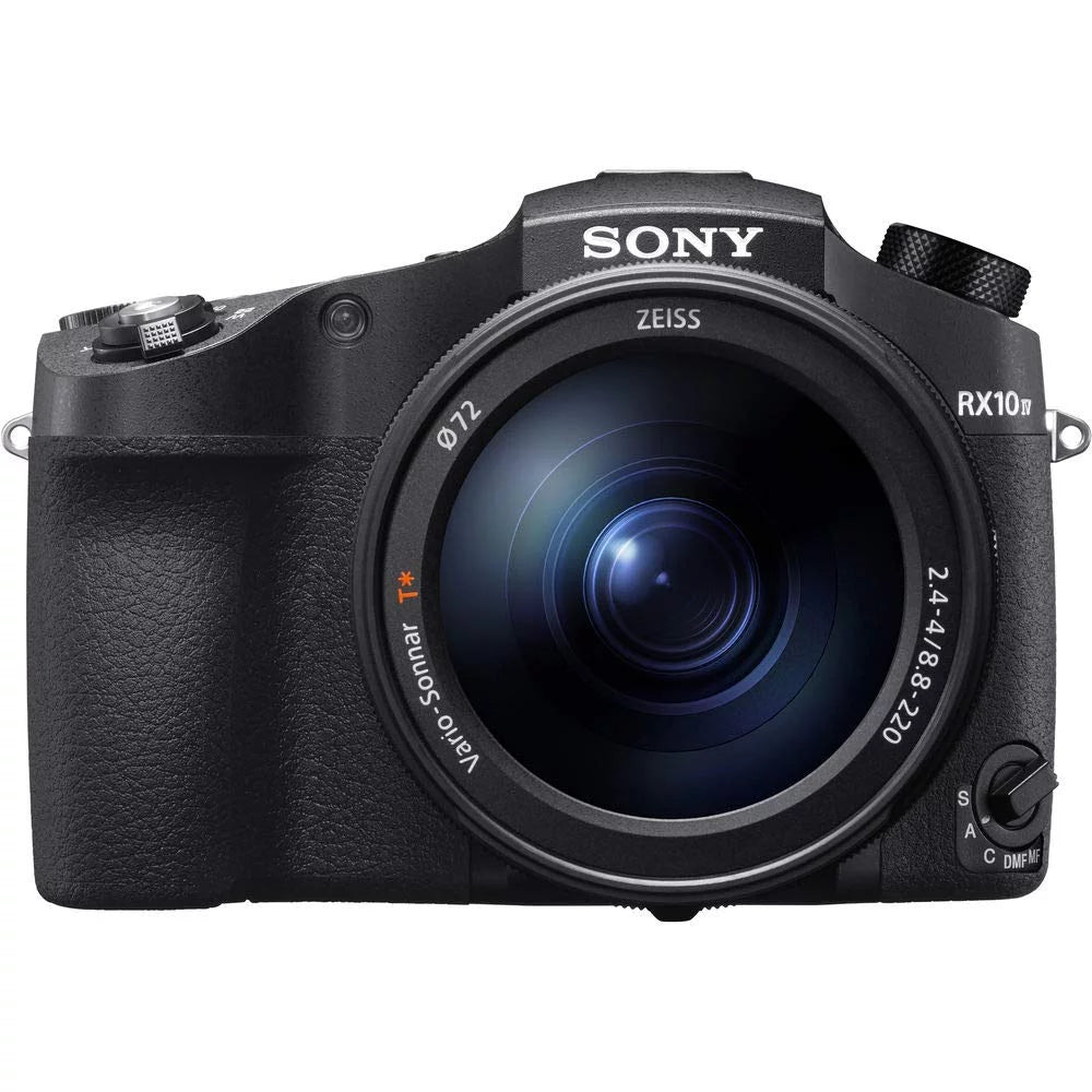 Sony Cyber-Shot Camera with Soft Bag, Tripod, Additional Battery, 64GB Memory Card, Card Reader S77027