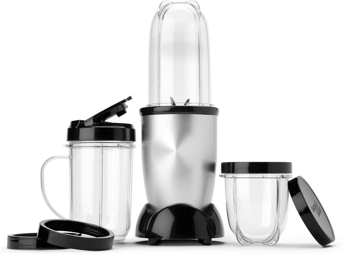 11 Piece Personal Blender Silver Black E701