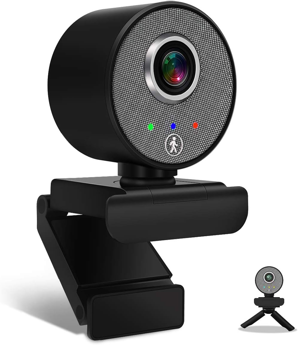 1080P HD Webcam with Microphone and Auto Tracking R703