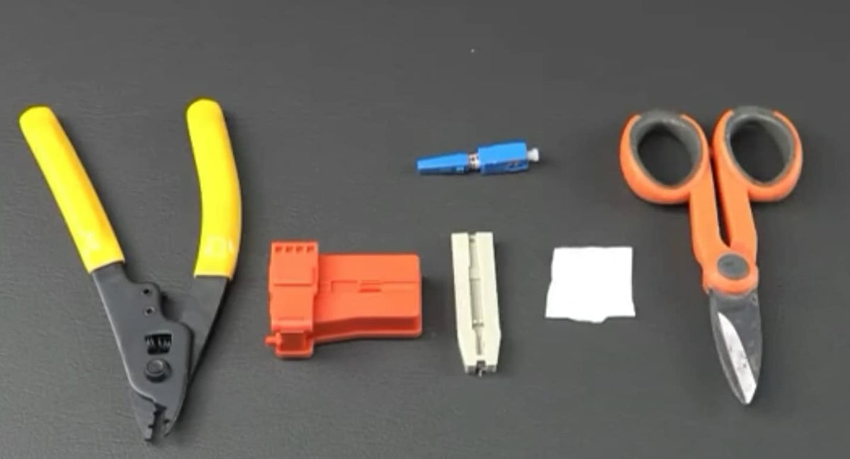SC APC Fiber Optic Quick Connector 100pcs T206329