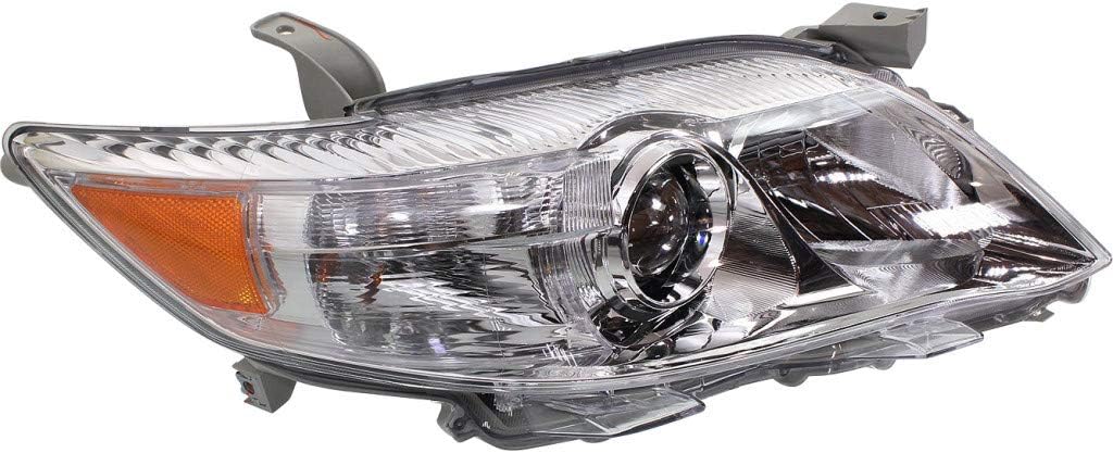 Toyota Camry 2010 2011 Headlight Assembly Passenger Side A5484