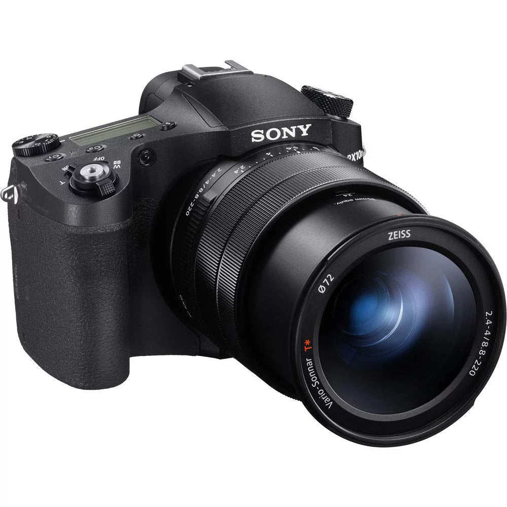 Sony Cyber-Shot Camera with Soft Bag, Tripod, Additional Battery, 64GB Memory Card, Card Reader S77027