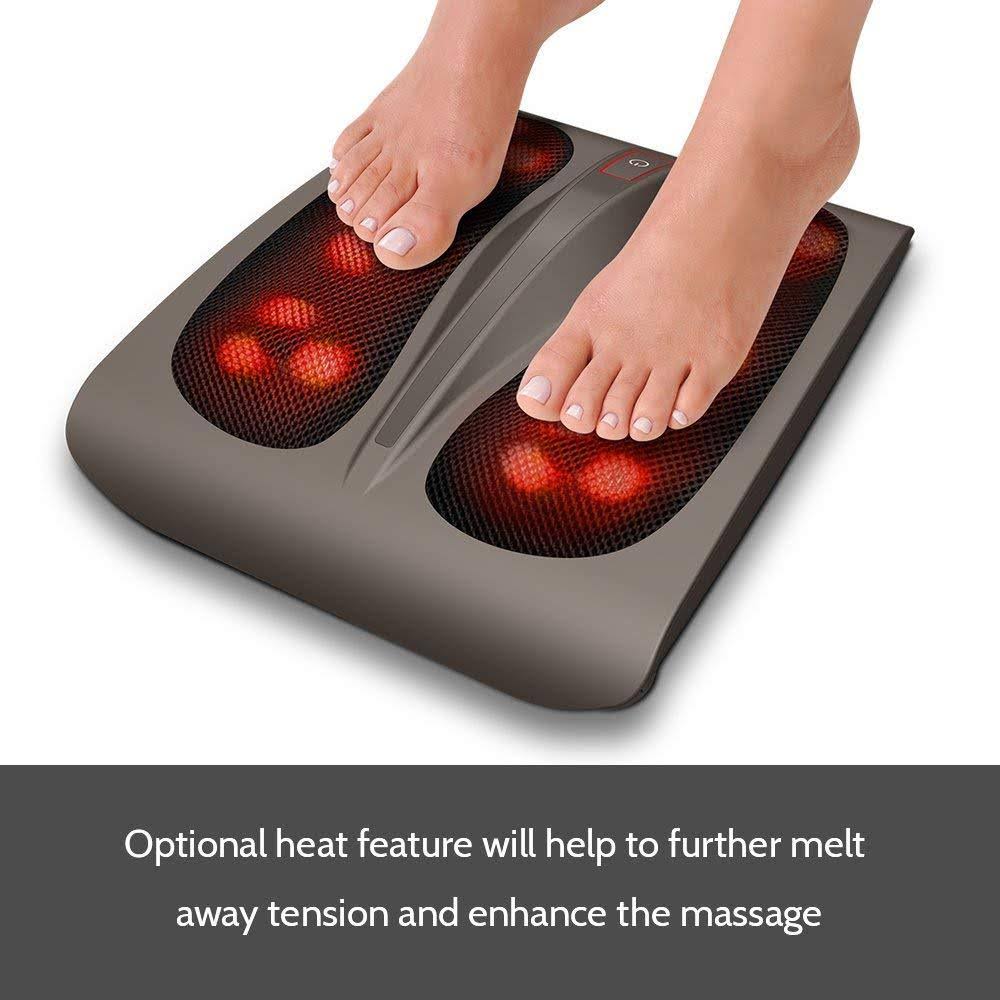 Triple Action Shiatsu Foot Massager with Heat U3864