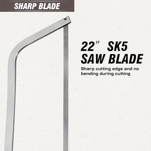 22-inch Hand Saw for Meat Bone Cutting with SK5 Blade G4268