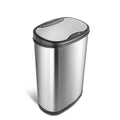 Stainless Steel Motion Sensor Trash Can, 50liters, Silver Y7346