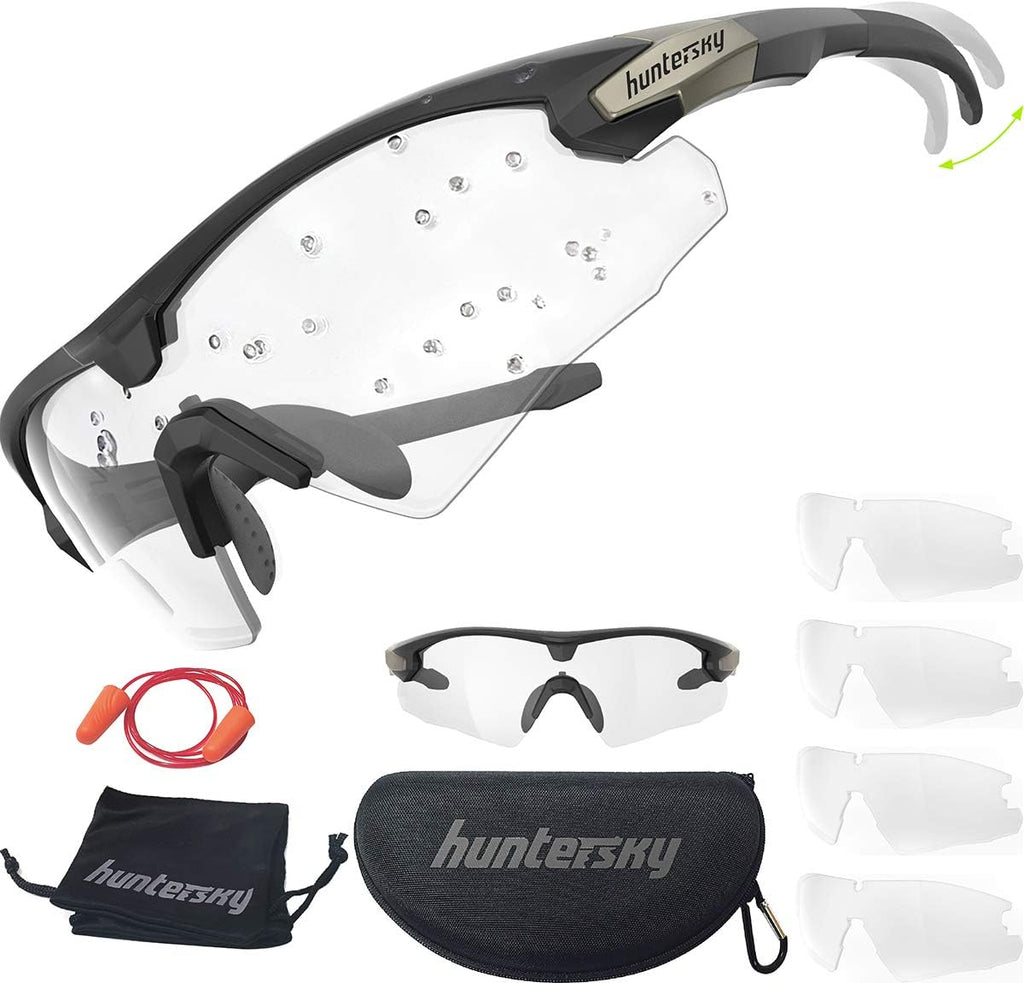 Tactical Shooting Glasses Ballistic Impact Protection Pack of 2 U634013