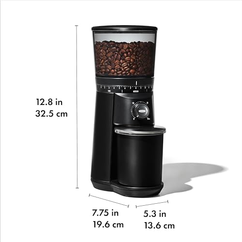 Matte Black Conical Burr Coffee Grinder T441279