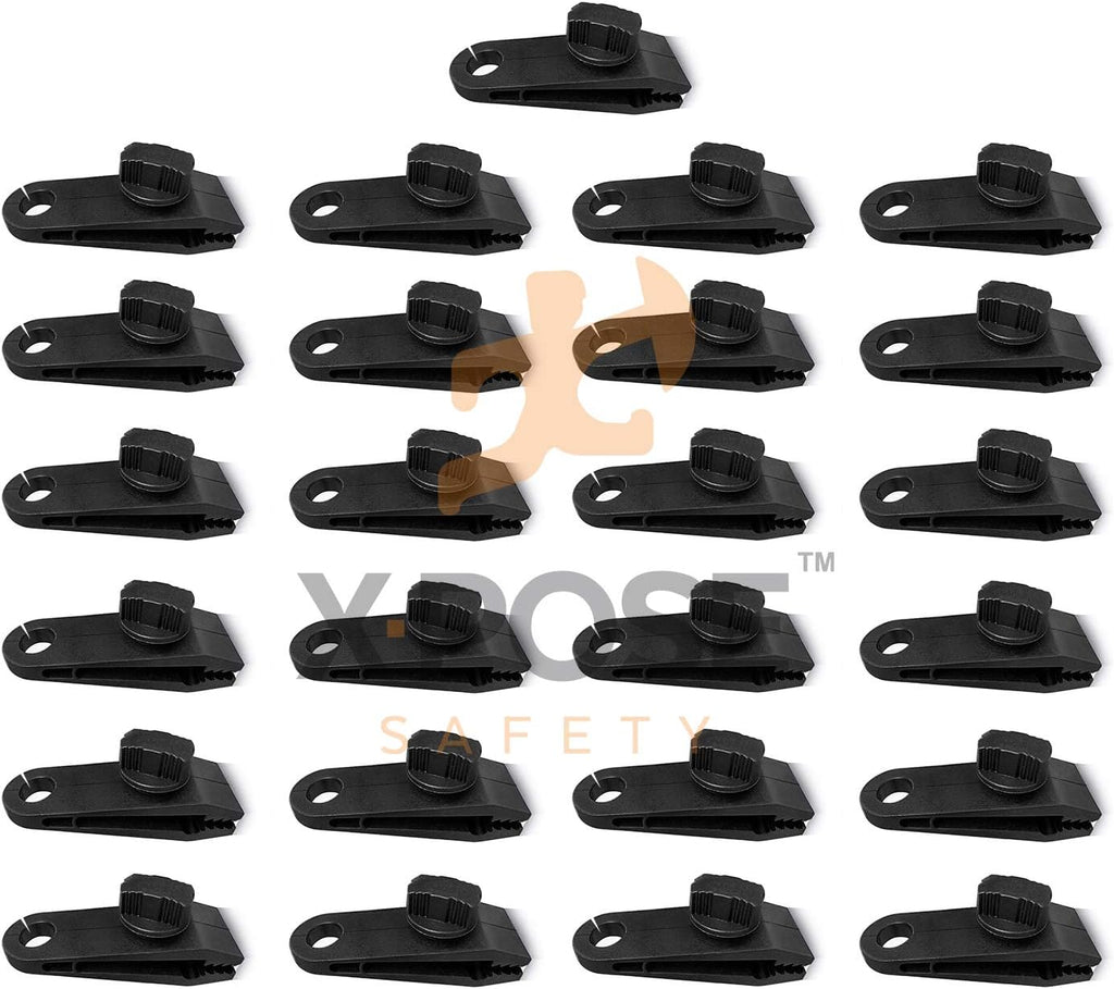 10 Pack Heavy Duty Reusable Tarp Clips Q7846