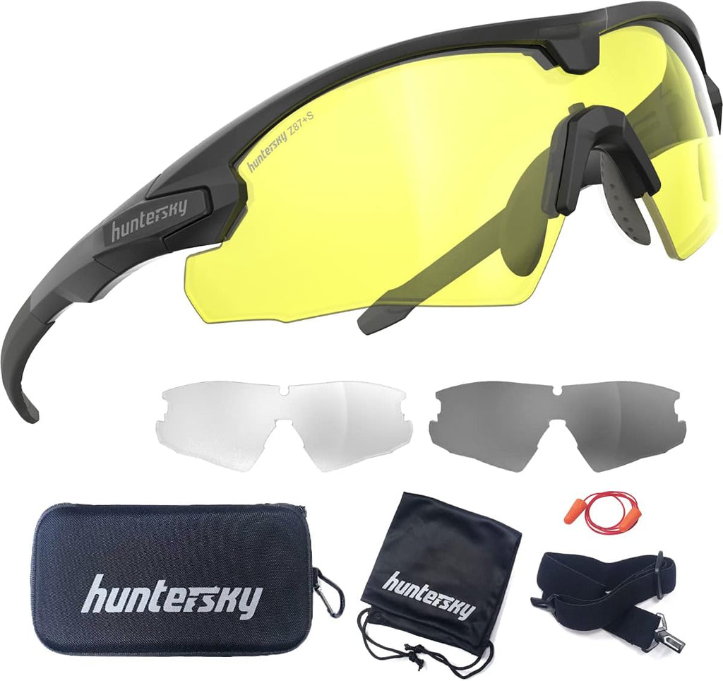 Tactical Shooting Glasses Ballistic Impact Protection Pack of 2 U634013