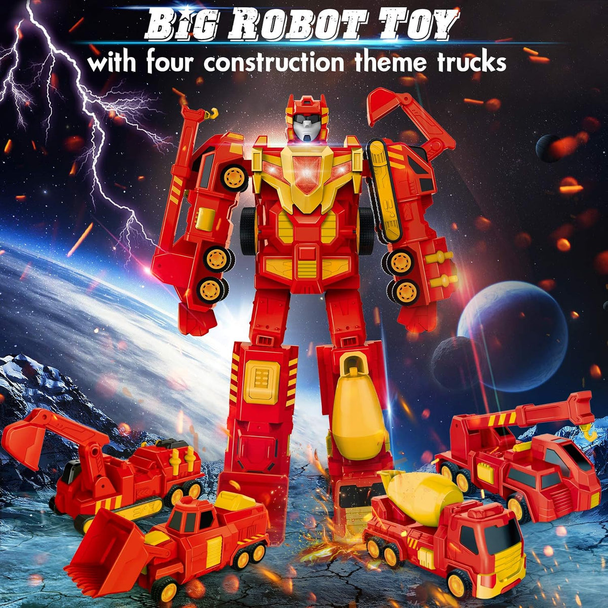 Pull Back Construction Toy Set Q898