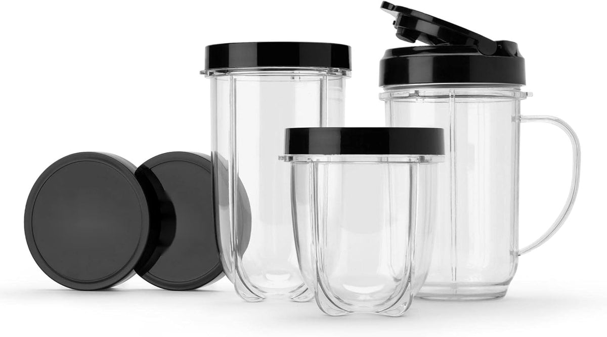 11 Piece Personal Blender Silver Black E701