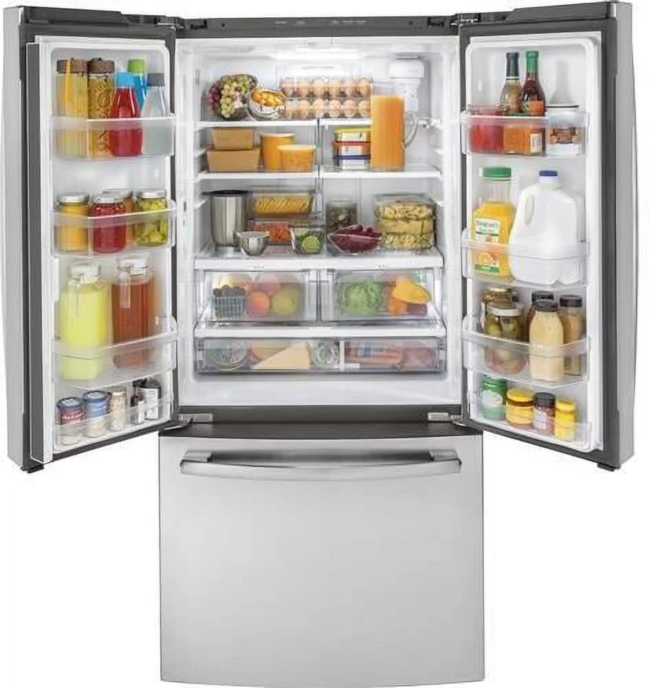 18.6 Cu. Ft. Counter-Depth French-Door Refrigerator Stainless Steel C55400