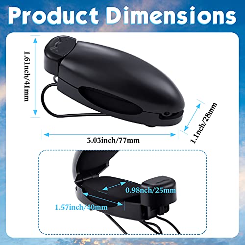 2 Pieces Car Sunglasses Visor Clips H79341