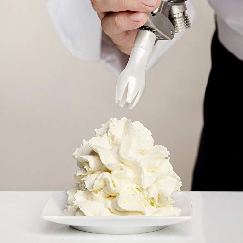 Whipped Cream Chargers, Low Carbon Steel, Pack of 10 Y9166