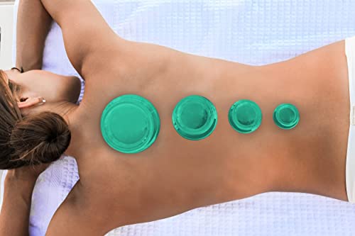 Blue Silicone Cupping Set, 4 Piece I810