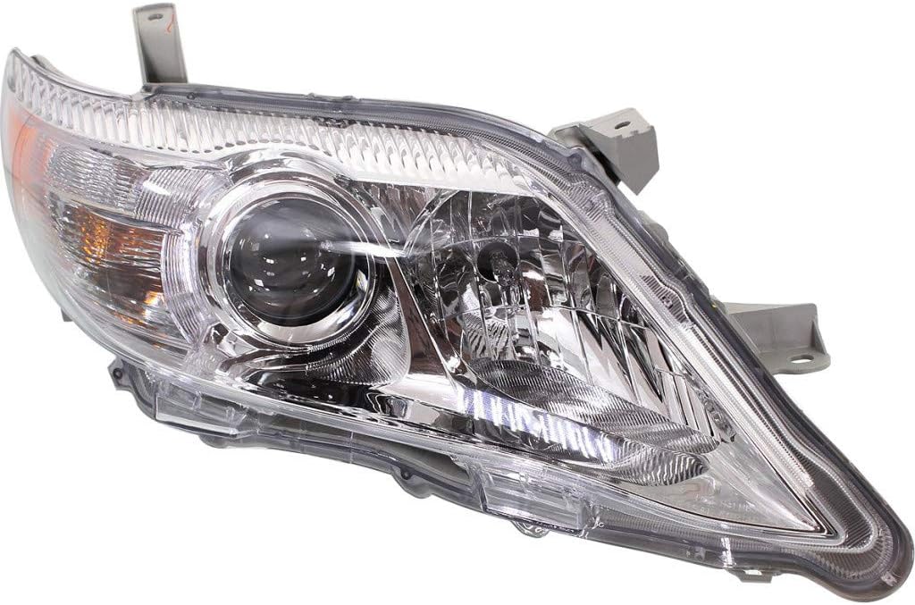 Toyota Camry 2010 2011 Headlight Assembly Passenger Side A5484