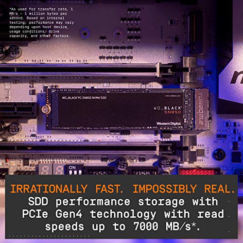 500GB NVMe Internal Gaming SSD Solid State Drive - Gen4 PCIe, M.2 2280, 3D NAND, Up to 7,000 MB/s Z272961