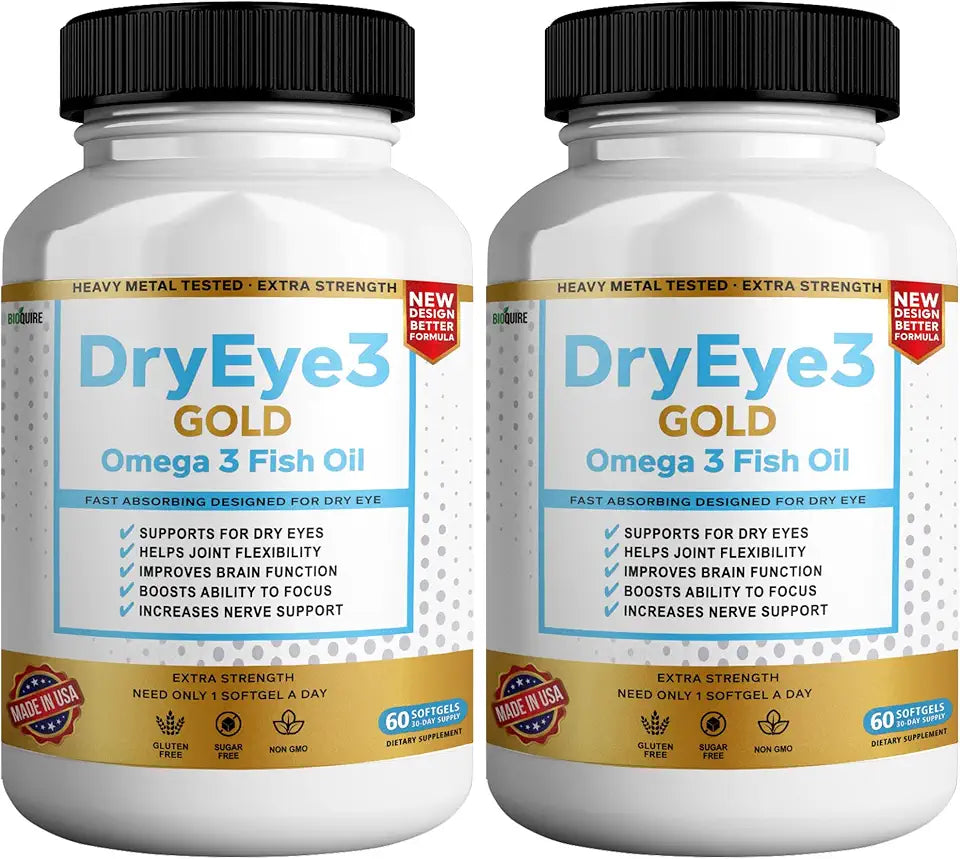 Omega 3 Fish Oil 180 Softgels Non-GMO Gluten Free S571136