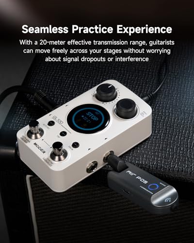 Wireless System Transmitter and Receiver for Electric Guitar Q902