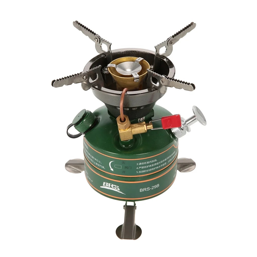 Portable Gasoline-burning Camping Furnace Cooker U723381