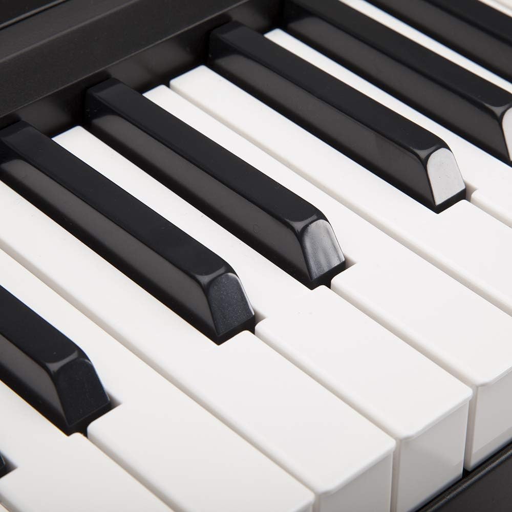 61 Key Keyboard Piano with Touch Display Kit, Keyboard Stand, Piano Bench, Sustain Pedal, Headphones P141