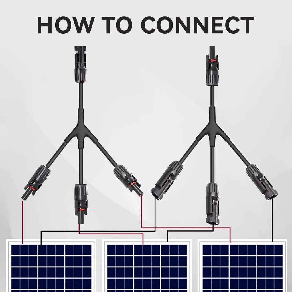 1 Pair Solar Panel Parallel Adapter G216