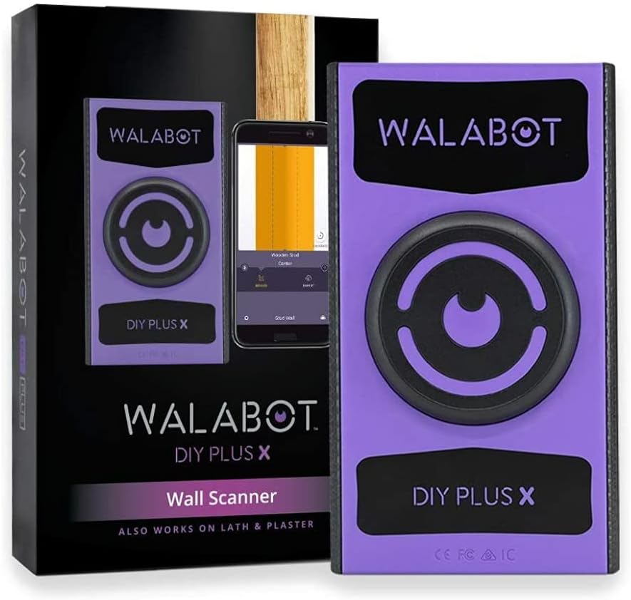 Walabot DIY Plus X Visual Wall Scanner with Braided Aluminum Alloy USB-C to USB-A Cable Bundle L801