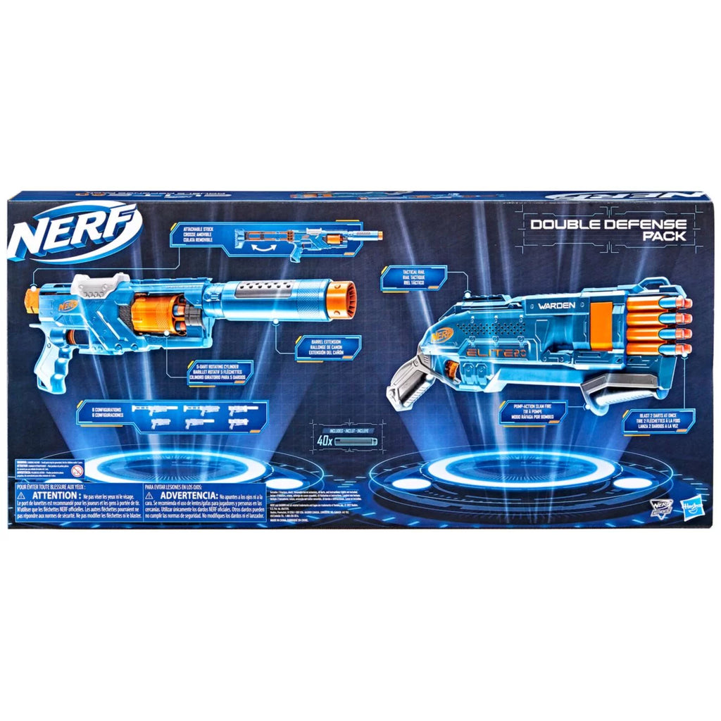 Elite 2.0 Double Defense Pack Blasters and Darts Set H510641