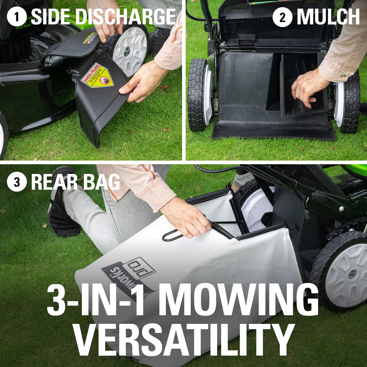 80V 21 Push Mower with 4Ah Battery & Charger E3072