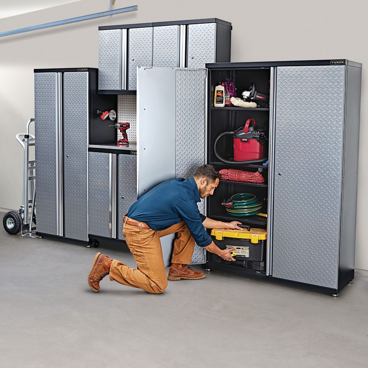 30 In. x 72 In. Garage Cabinet D42851
