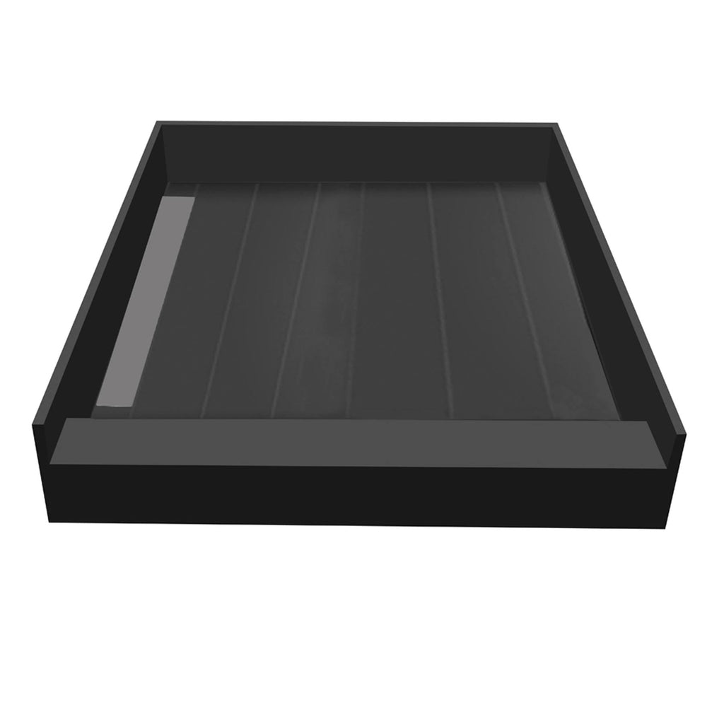 Single Curb Shower Pan with Left Drain S2313