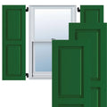 18x22W x 28x22H Exterior Composite Raised Panel Shutters (Per Pair) M7709