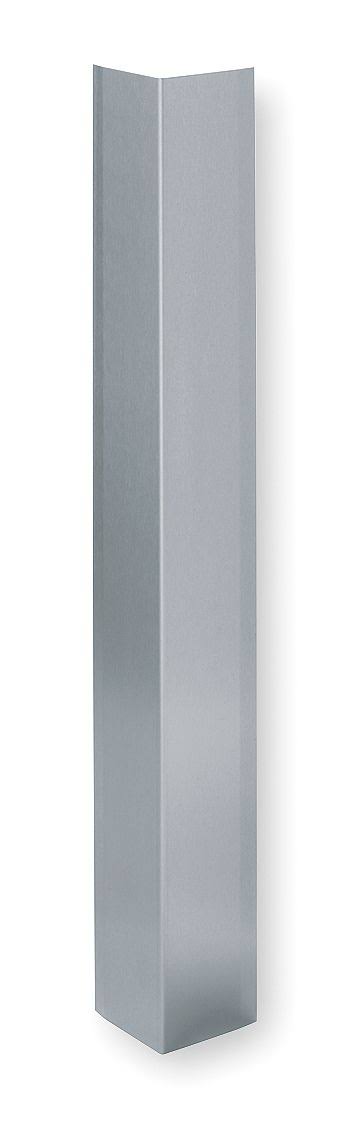 Corner Guard, 2 x 48 in, Adhesive, Satin SS T28928
