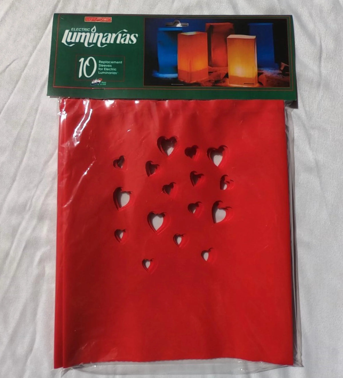Electric Luminary Replacement Sleeves 10 Pieces Plastic F37471