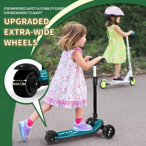 Kick Scooter for Kids 3-Wheel Folding with LED Light Wheels C18772