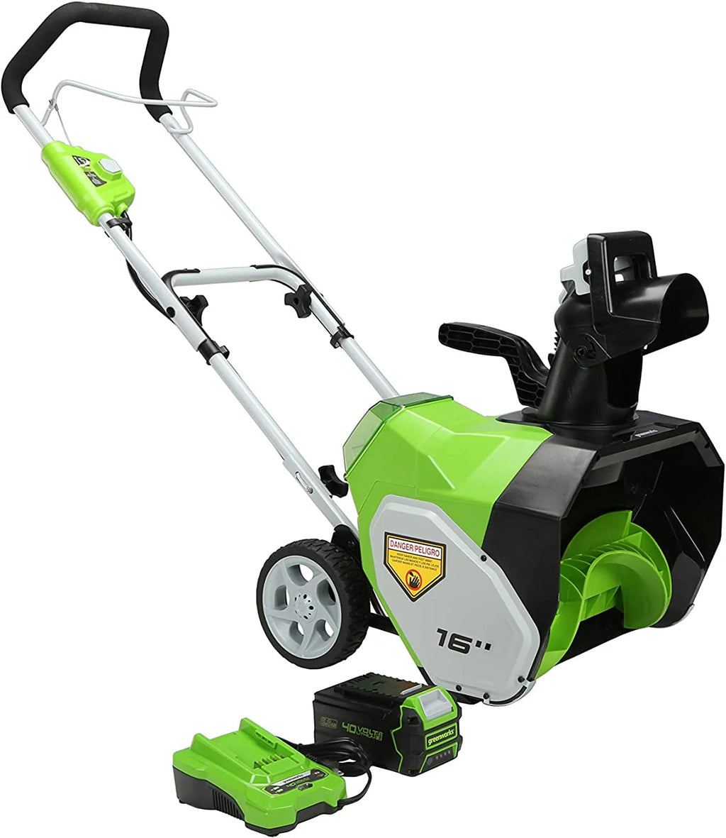 40V 16 Cordless Snow Thrower with 5Ah Battery and Charger M781