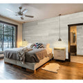 Reclaimed Peel & Stick Solid Wood Wall Paneling Y342644
