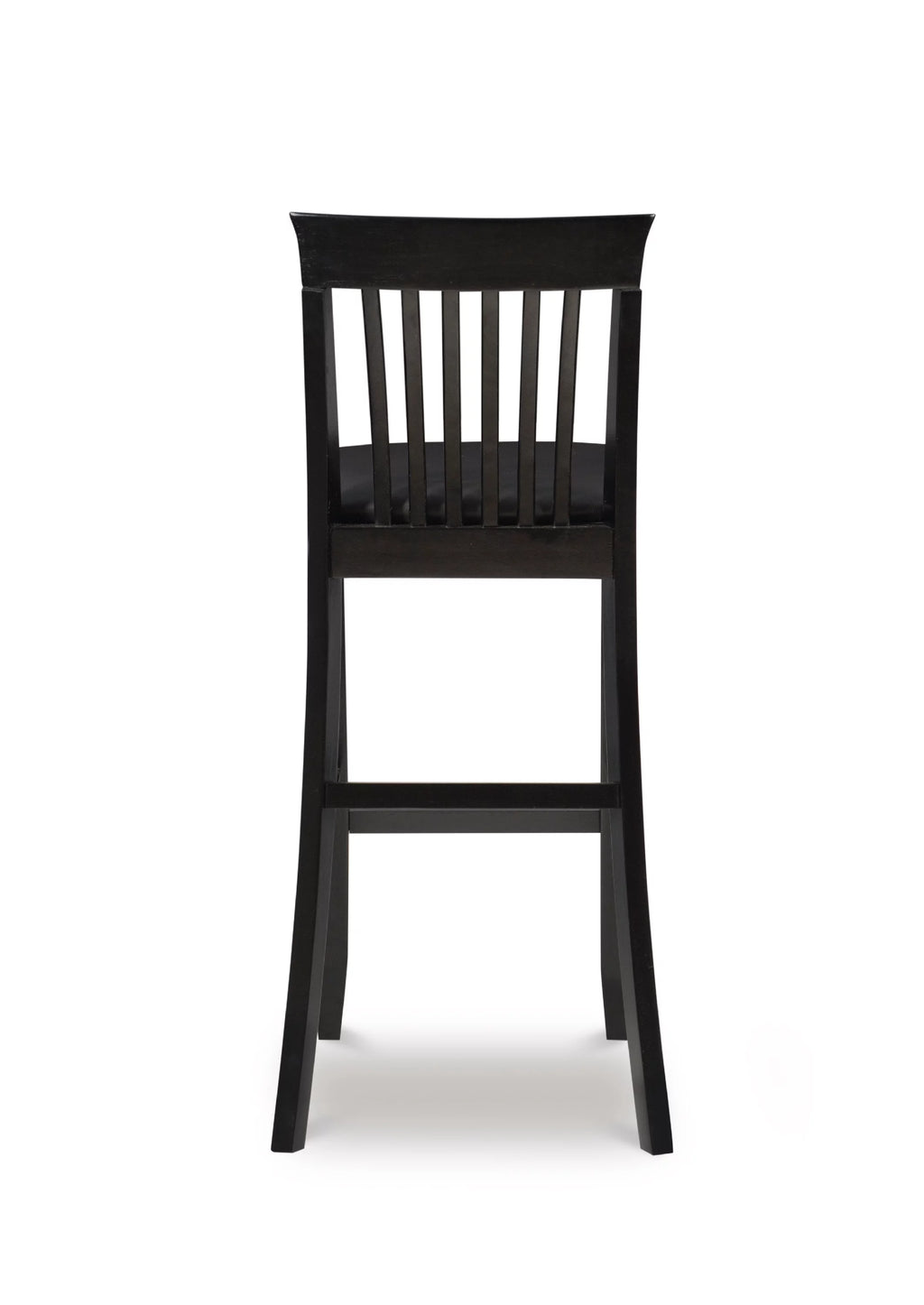 Black Indoor Wood Bar Stool L472