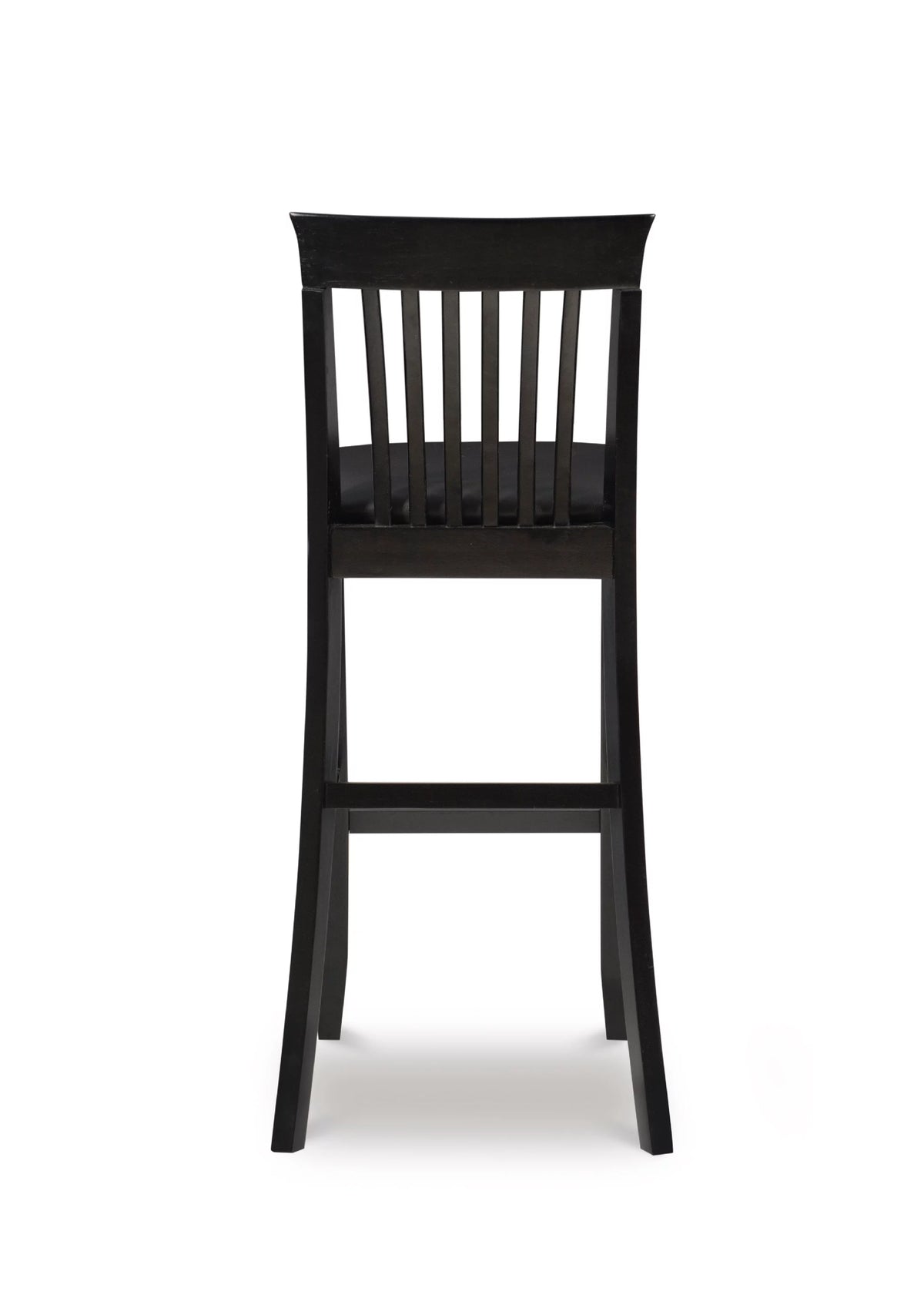 Black Indoor Wood Bar Stool L472