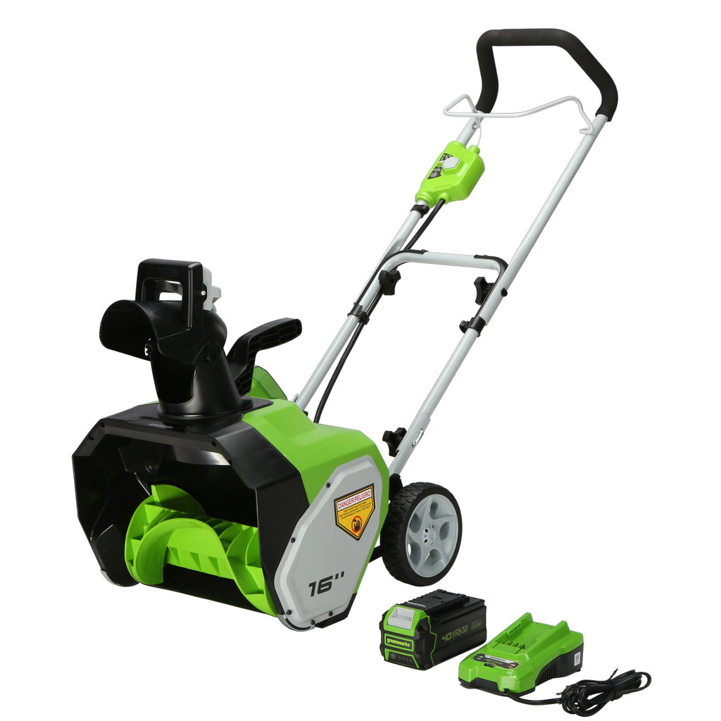 40V 16 Cordless Snow Thrower with 5Ah Battery and Charger M781