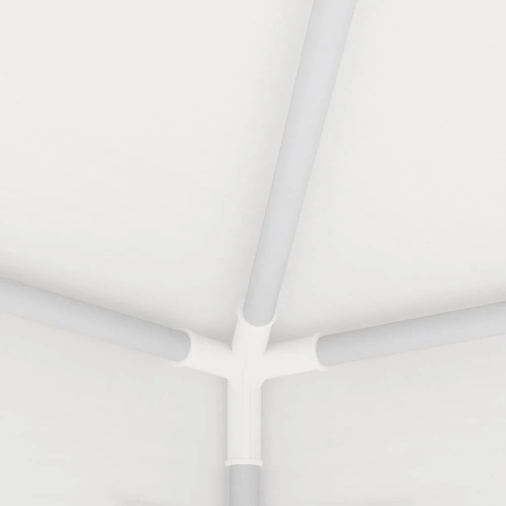 White Party Tent with Side Walls 6.6'x6.6' E4409