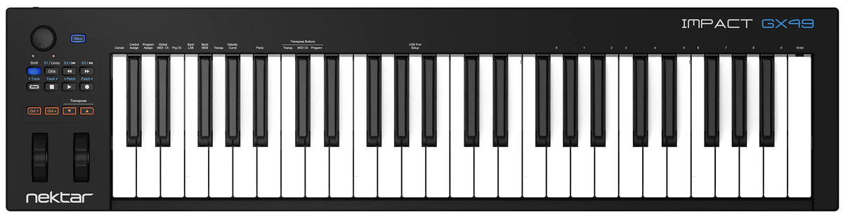 Black Midi Controller Keyboard T400590