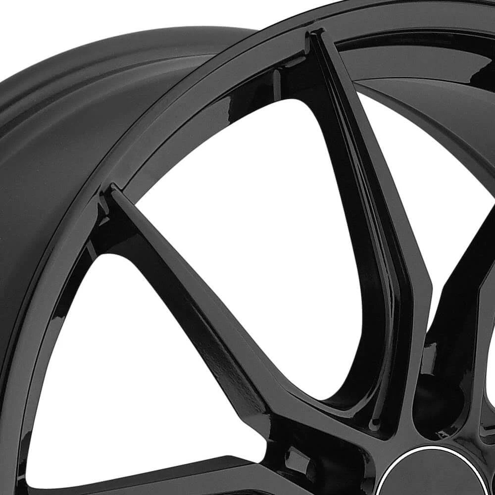 Gloss Black Racing Wheel D3191