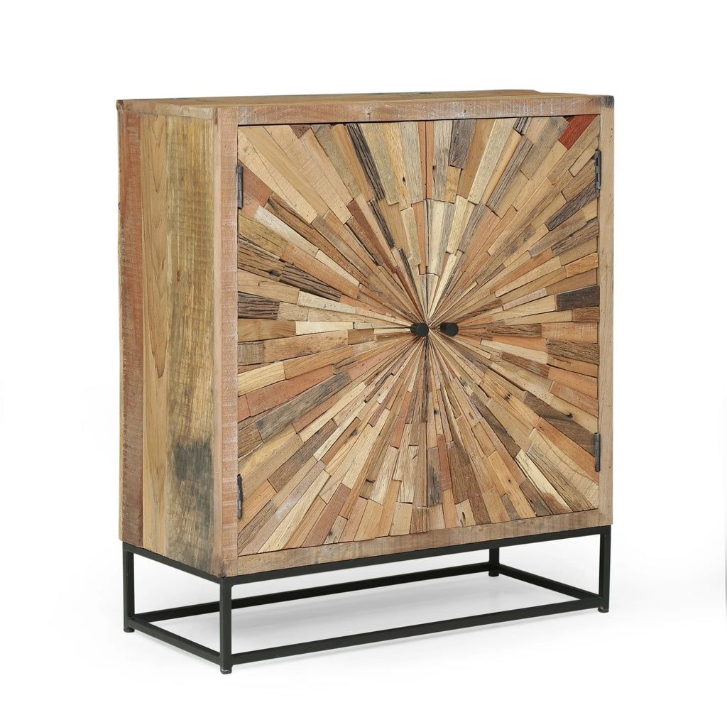 Handcrafted Wooden 2 Door Cabinet P6504