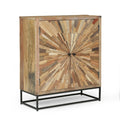 Handcrafted Wooden 2 Door Cabinet P6504